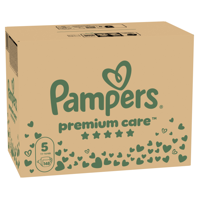 Товари для догляду - Підгузки Pampers Premium care Junior 12-17 кг 148 шт (8006540855973)#2
