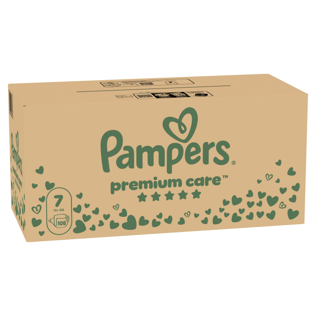 Товары по уходу - Подгузники Pampers Premium care Giant Plus 15+ кг 108 шт (8700216423632)#2
