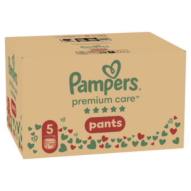 Товары по уходу - Подгузники-трусики Pampers Premium care Junior 11-17 кг 102 шт (8700216829380)#2