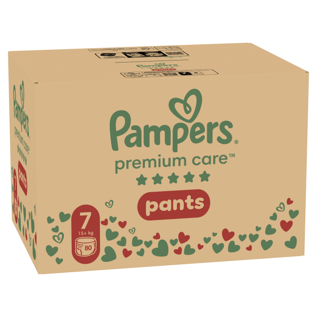 Товары по уходу - Подгузники-трусики Pampers Premium care Giant Plus 15+ кг 80 шт (8700216338981)#2
