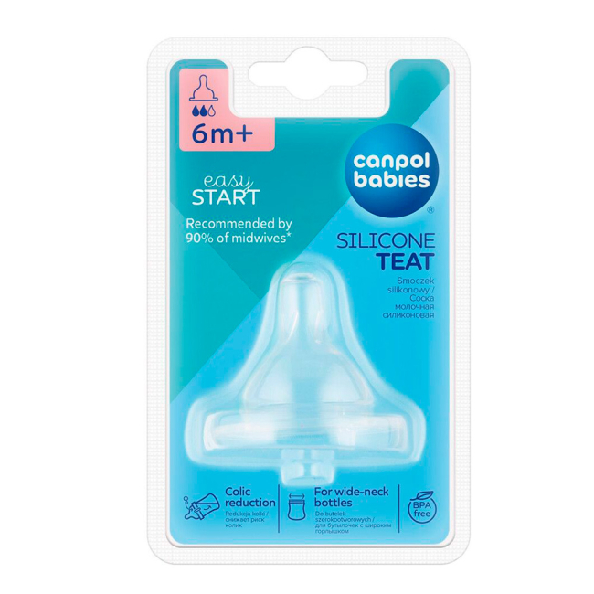Товары по уходу - Соска Canpol EasyStart средняя (21/721)#2