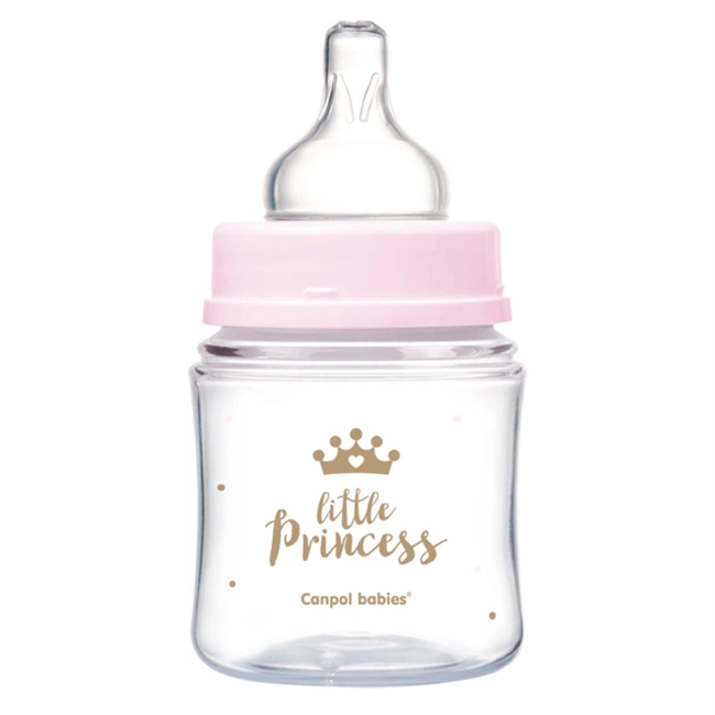 Бутылочки, соски и аксессуары - Бутылочка для кормления Canpol babies EasyStart Royal baby розовая (35/233_pin)#2