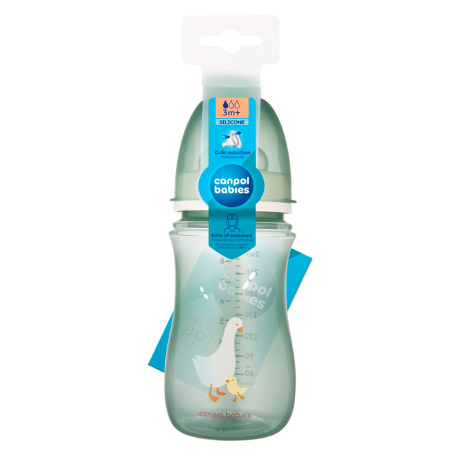 Товары по уходу - Бутылочка Canpol Easystart Гуси (35/246)#2