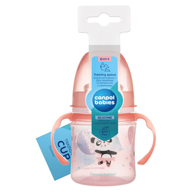 Товари для догляду - Пляшечка Canpol Sweet Fun рожева (35/207_pin)#2