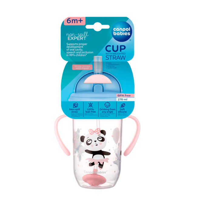 Товары по уходу - Бутылочка Canpol babies Exotic anamals розовая (56/606_pin)#2