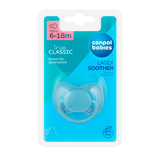 Товари для догляду - Пустушка Canpol Nude блакитна (23/223_blu)#2