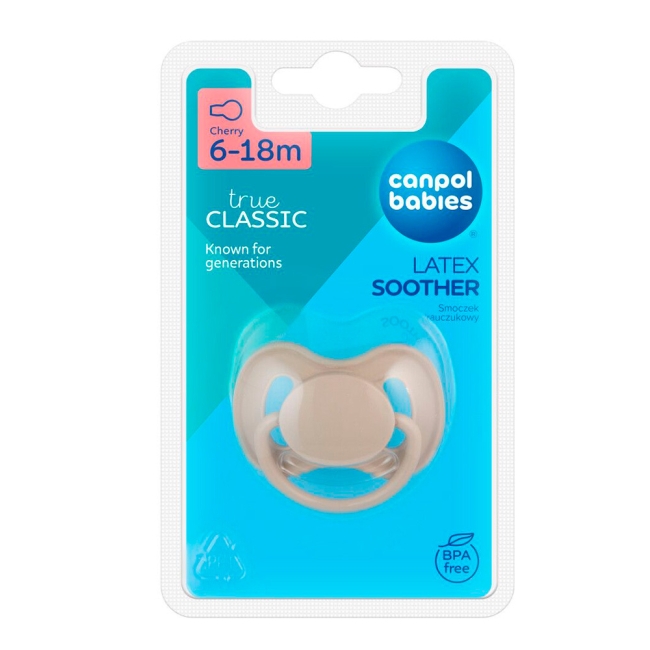 Товари для догляду - Пустушка Canpol Nude бежева (23/224_bei)#2