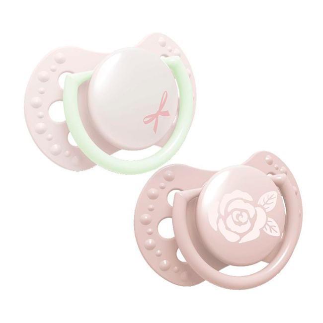 Пустушки та ніблери - Пустушка Lovi силіконова динамічна Baby Shower Girl (22/900girl)#2