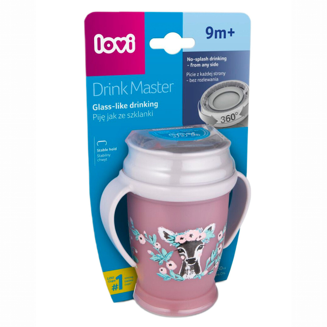 Товары по уходу - Кружка Lovi 360 Drink Master 250 мл Wild Soul Girl (1/604new)#2