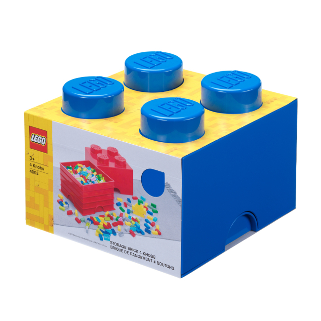 Бокси для іграшок - Бокс для зберігання LEGO Lifestyle Цеглинка 4 ​синій (40031731)#3