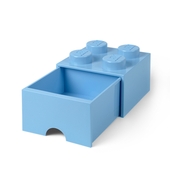 Бокси для іграшок - Висувний ящик для зберігання LEGO Lifestyle Цеглинка 4 блакитний (40051736)#2