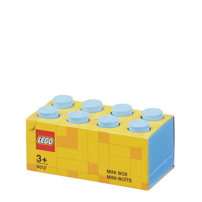 Ланч-бокси - Міні-бокс для зберігання LEGO Lifestyle Цеглинка 8 блакитний (40121736)#2