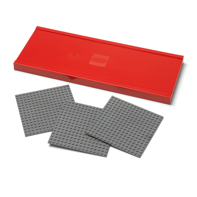 Бокси для іграшок - Полиця LEGO Lifestyle сіро-червона (40130800)#3