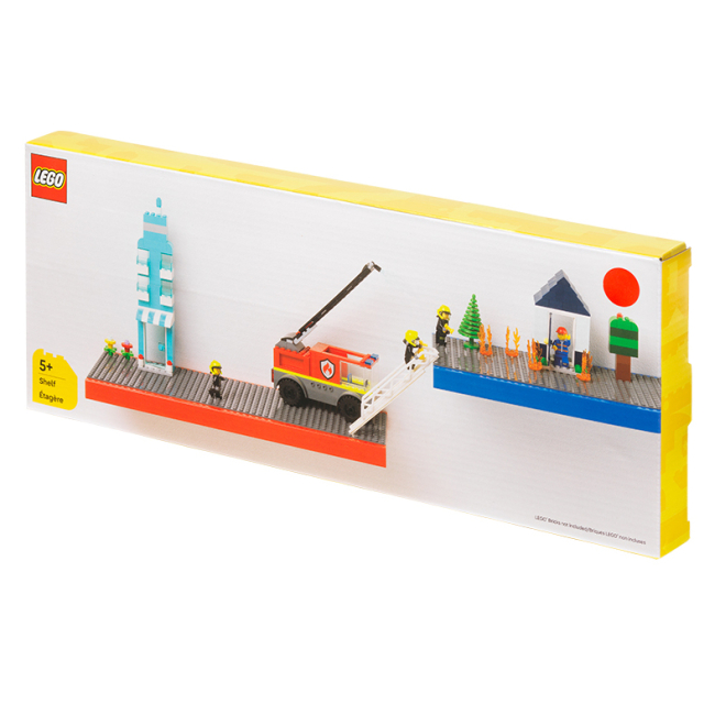 Бокси для іграшок - Полиця LEGO Lifestyle сіро-червона (40130800)#6