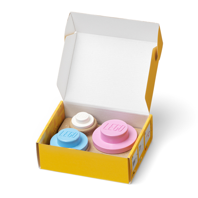 Набори для творчості - Набір настінних вішалок LEGO Lifestyle Біла, рожева, блакитна (40161736)#5