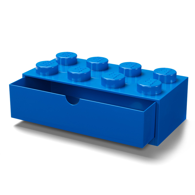Канцтовары - Настольный органайзер LEGO Lifestyle Кирпич 8 синий (40211731)#2