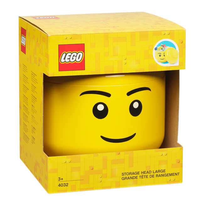Бокси для іграшок - Бокс-голова LEGO Lifestyle Boy large (40320812)#3