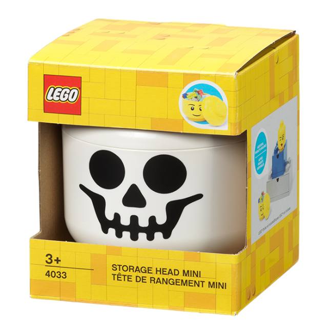 Бокси для іграшок - Бокс-голова LEGO Lifestyle Skeleton mini (40330803)#2
