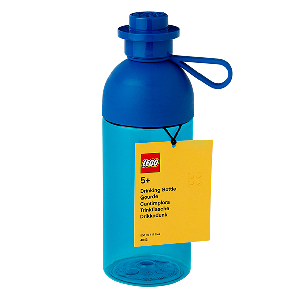 Бутылки для воды - Бутылка для воды LEGO Lifestyle прозрачно-синяя (40420002)#3