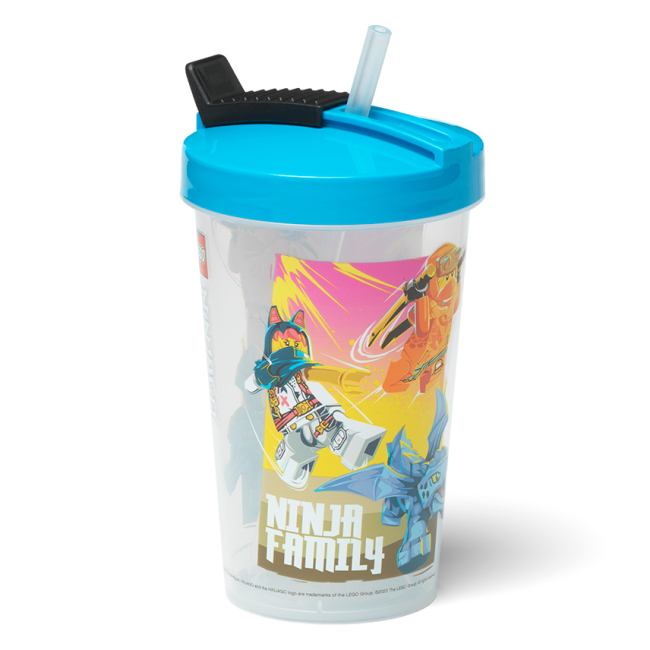 Чашки, стаканы - Стакан с трубочкой LEGO Lifestyle Ninjago (40441726)#2
