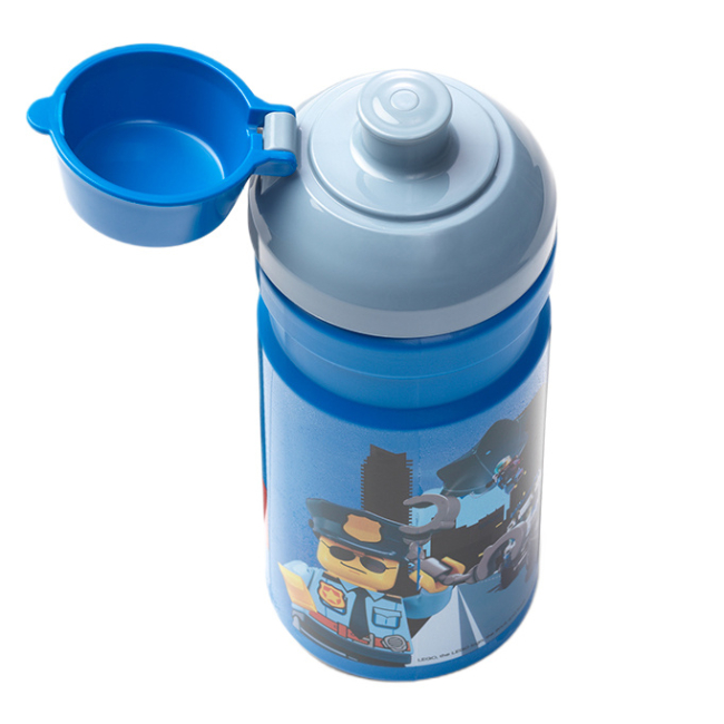 Бутылки для воды - ​Пластиковая бутылка для воды LEGO Lifestyle City 390 мл (40561735)#2