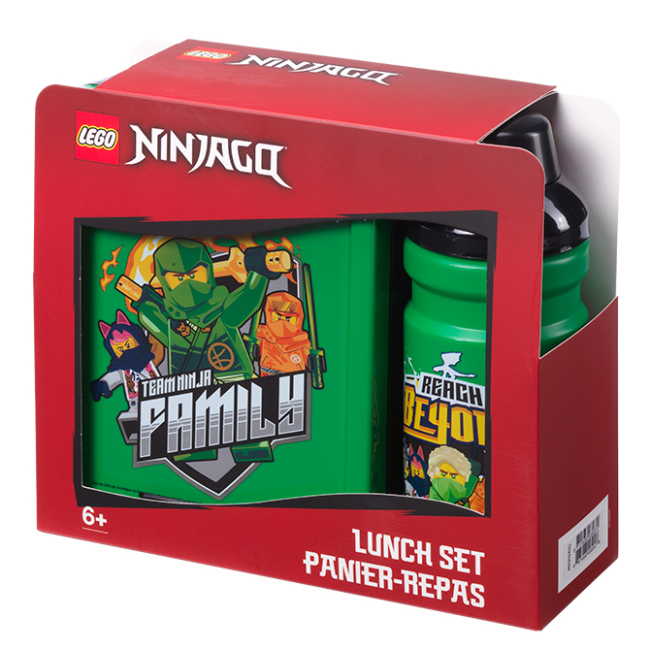 Ланч-бокси - Набір для ланчу LEGO Lifestyle Ninjago Green (40580803)#2