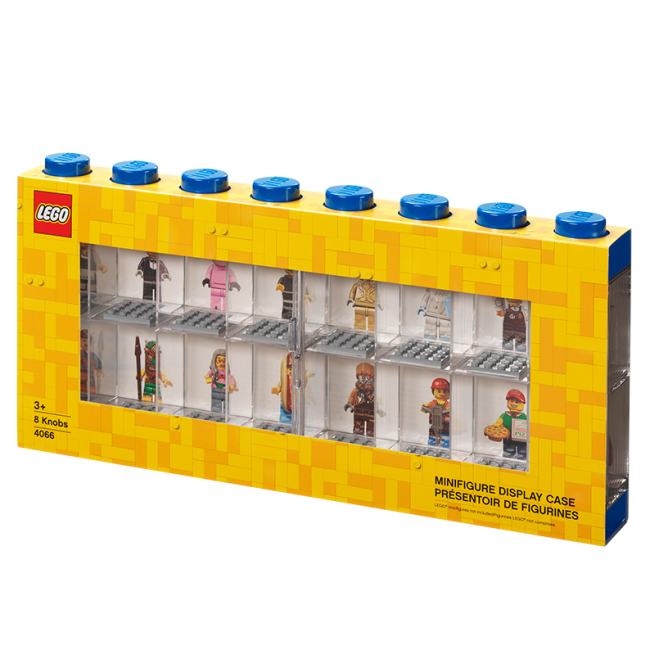 Бокси для іграшок - ​Дисплей для мініфігурок LEGO Lifestyle 16 синій (40660005)#2