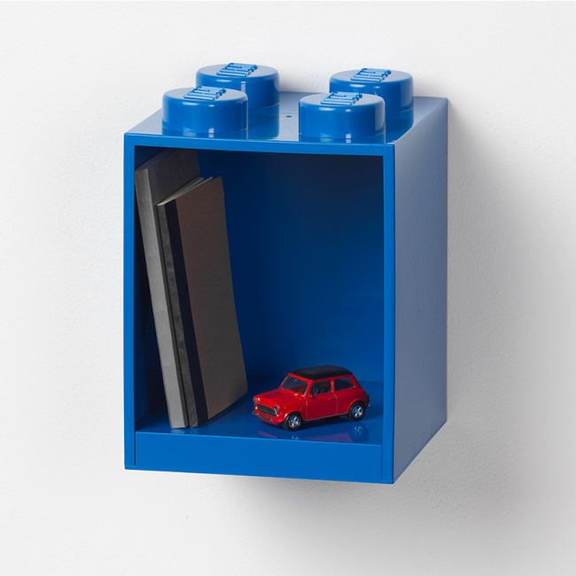 Бокси для іграшок - Полиця-цеглинка LEGO Lifestyle 4 синя (41141731)#4