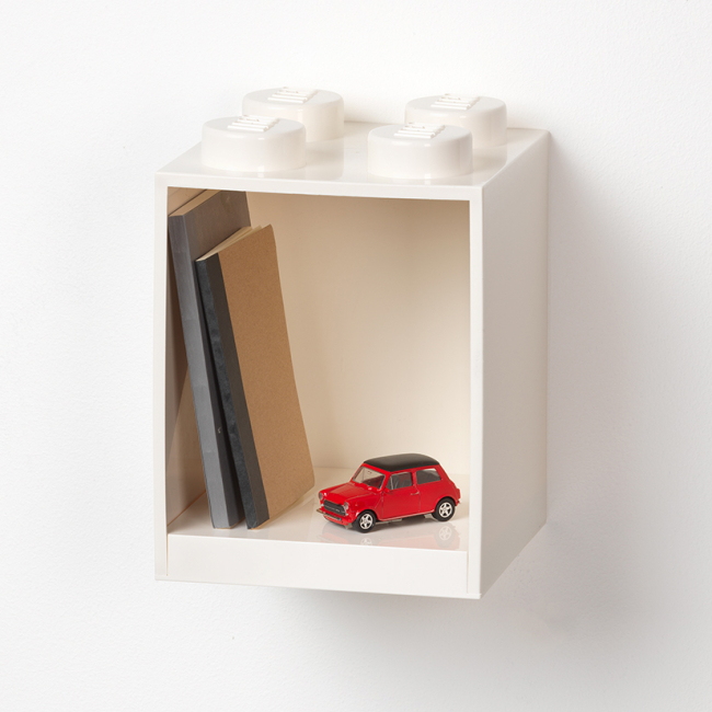 Бокси для іграшок - Полиця-цеглинка LEGO Lifestyle 4 біла (41141735)#3