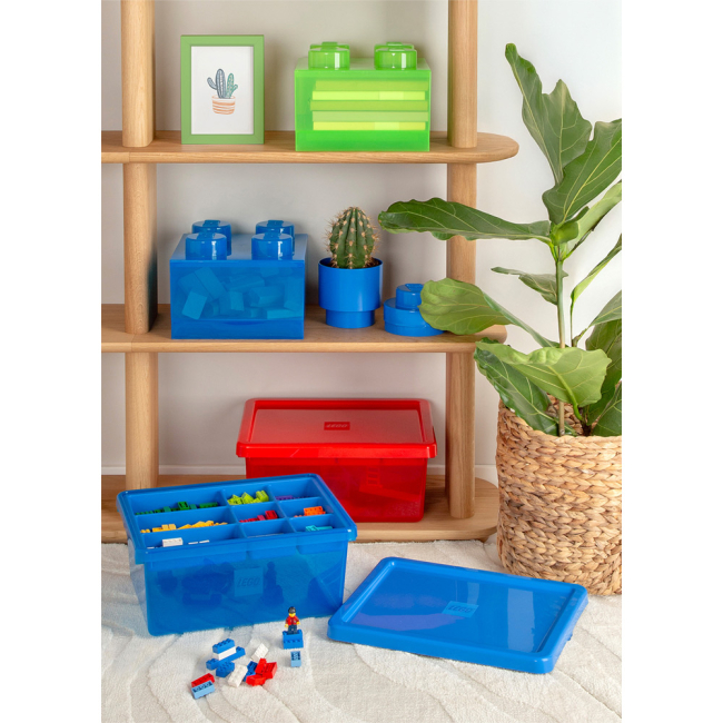 Бокси для іграшок - ​Бокс для сортування і зберігання LEGO Lifestyle синій (41310801)#8