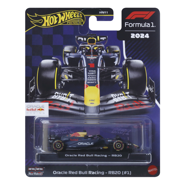 Автомоделі - Автомодель Hot Wheels Formula 1 Red Bull 2024 Max Verstappen (JBM12)#6
