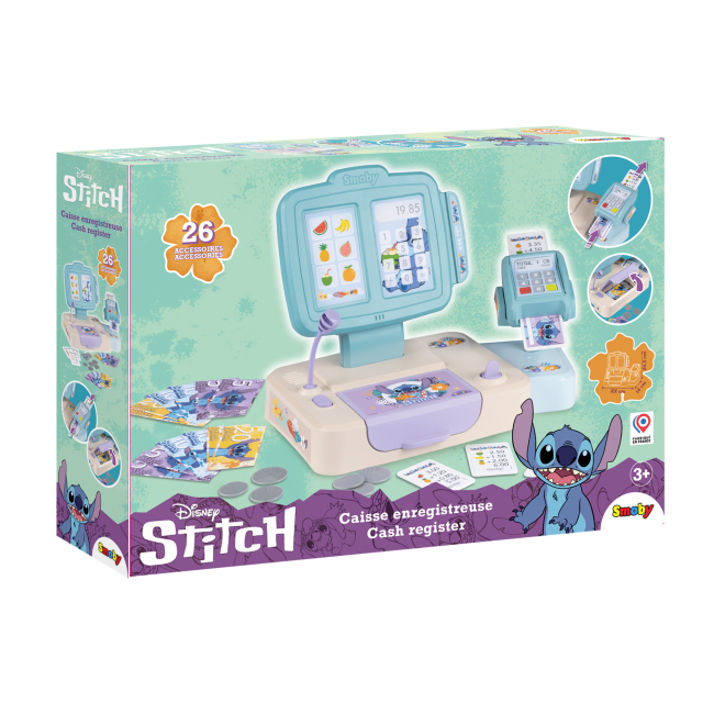 Набори професій - ​Ігровий набір Smoby Дісней Стіч Каса супермаркету (7600350119)#3