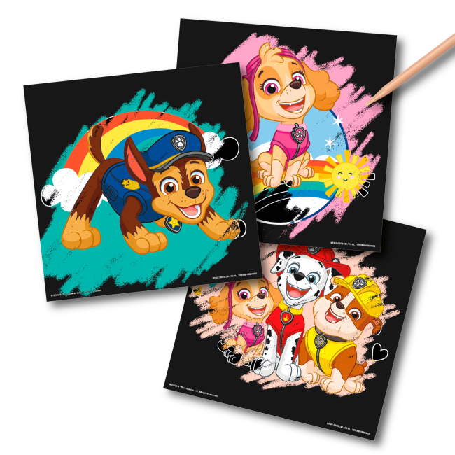 Наборы для творчества - Набор для творчества Moxy Paw Patrol Скретч-карточки (723382)#2