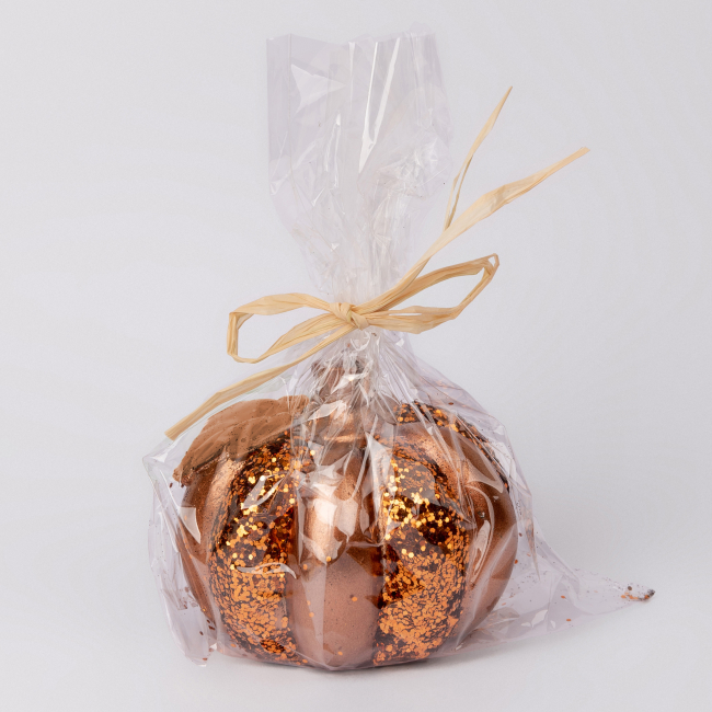 Аксессуары для праздников - Свеча Yes! Fun Тыква глиттер (974287)#2