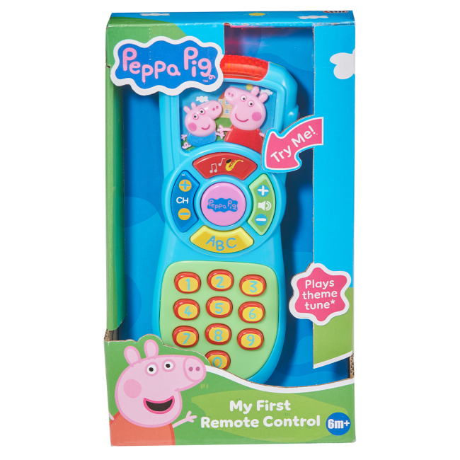 Развивающие игрушки - Развивающая игрушка Peppa Pig Мой первый пульт (1500025)#3