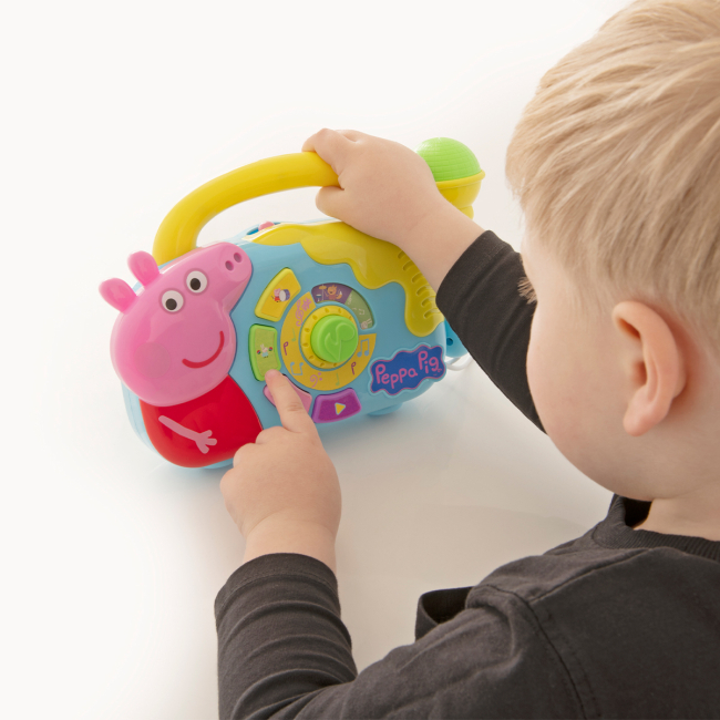 Развивающие игрушки - Музыкальная игрушка Peppa Pig Бумбокс Пеппы (1684914)#4