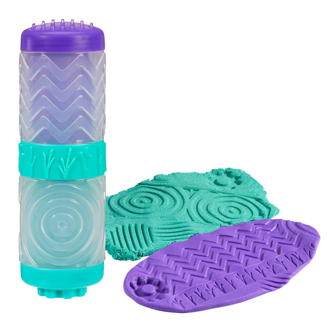 Наборы для лепки - ​Набор для лепки Wonder factory Яркий старт Масса для лепки и песок в ассортименте 2 в 1 (595304)#3