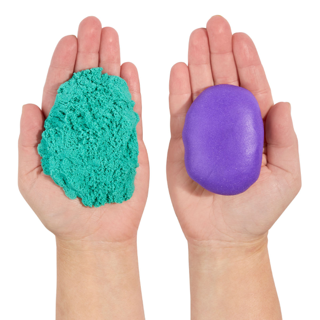 Наборы для лепки - ​Набор для лепки Wonder factory Яркий старт Масса для лепки и песок в ассортименте 2 в 1 (595304)#4