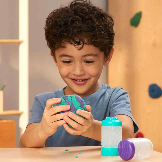 Наборы для лепки - ​Набор для лепки Wonder factory Яркий старт Масса для лепки и песок в ассортименте 2 в 1 (595304)#7