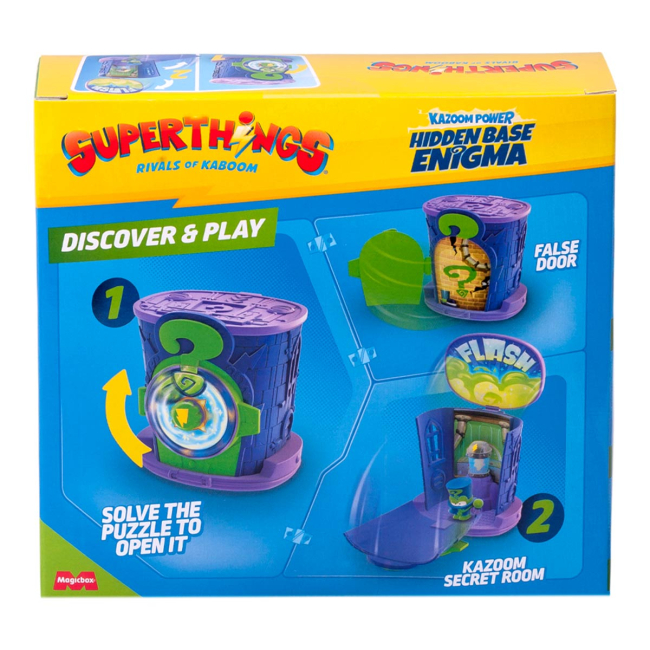 Фигурки персонажей - Игровой набор SuperThings Kazoom Power Скрытая база Энигма (PSTSP112IN230)#7