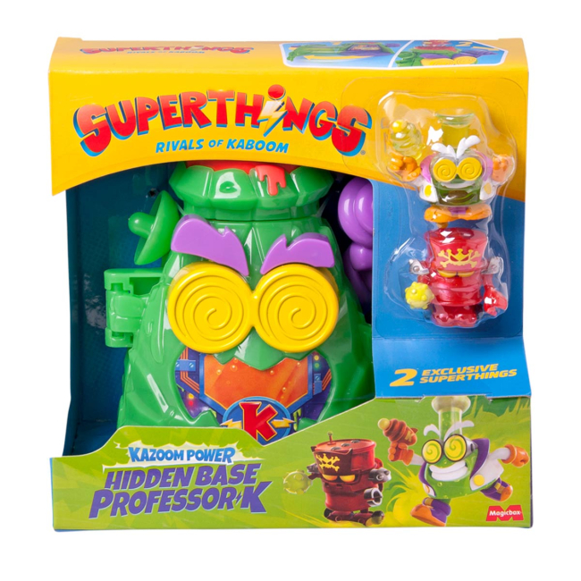 Фигурки персонажей - Игровой набор SuperThings Kazoom Power Скрытая база Профессора К (PSTSP112IN250)#4