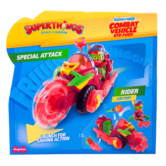Фігурки персонажів - Ігровий набір SuperThings Combat Vehicles Кід Ф'юрі (PSTSP116IN210)#6