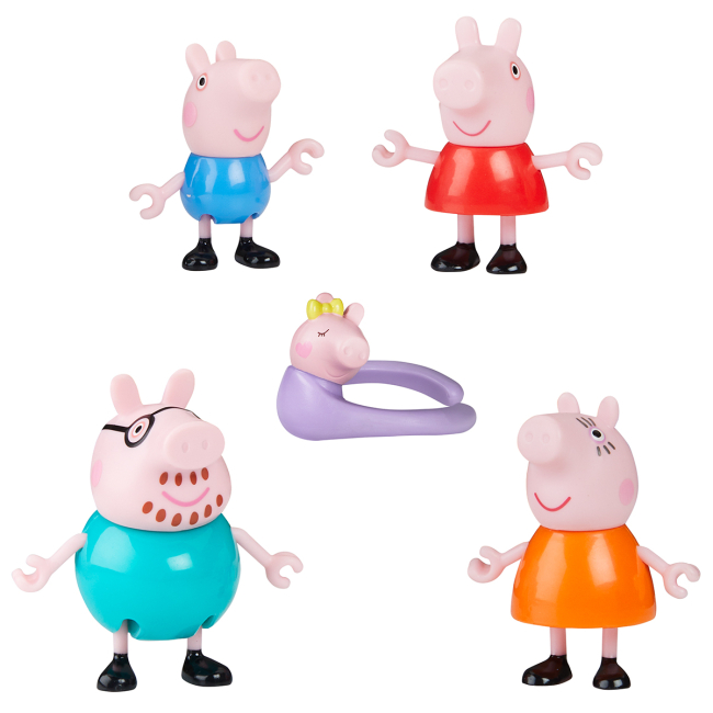 Фігурки персонажів - Набір фігурок Peppa Pig Велика родина Пеппи (G0506)#2
