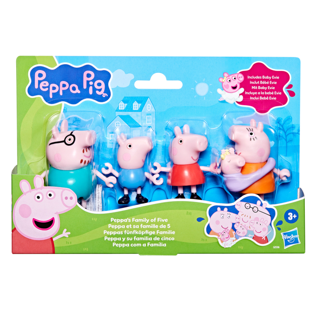 Фігурки персонажів - Набір фігурок Peppa Pig Велика родина Пеппи (G0506)#3