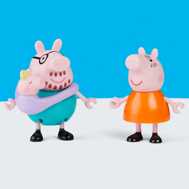 Фігурки персонажів - Набір фігурок Peppa Pig Велика родина Пеппи (G0506)#5