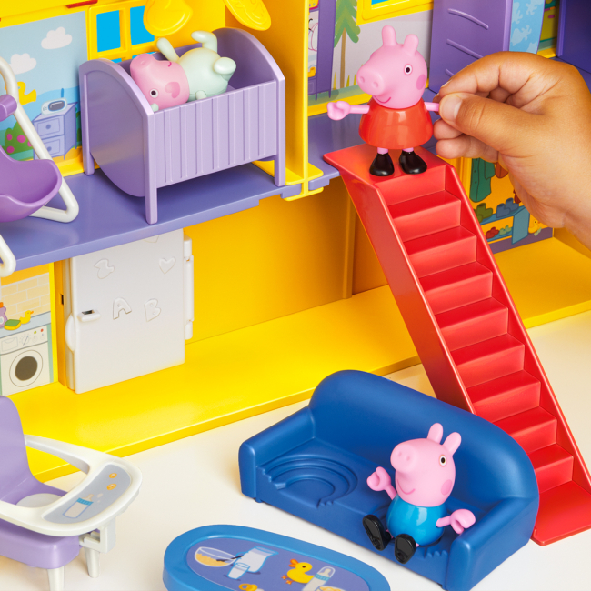 Фігурки персонажів - Ігровий набір Peppa Pig Великий родинний будинок Пеппи (G0508)#6