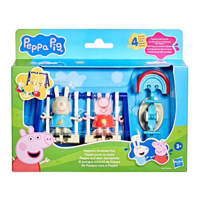 Фігурки персонажів - Ігровий набір Peppa Pig Моменти з Пеппою Пригоди на гойдалках (G1857)#3