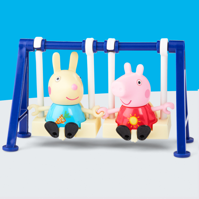 Фігурки персонажів - Ігровий набір Peppa Pig Моменти з Пеппою Пригоди на гойдалках (G1857)#4