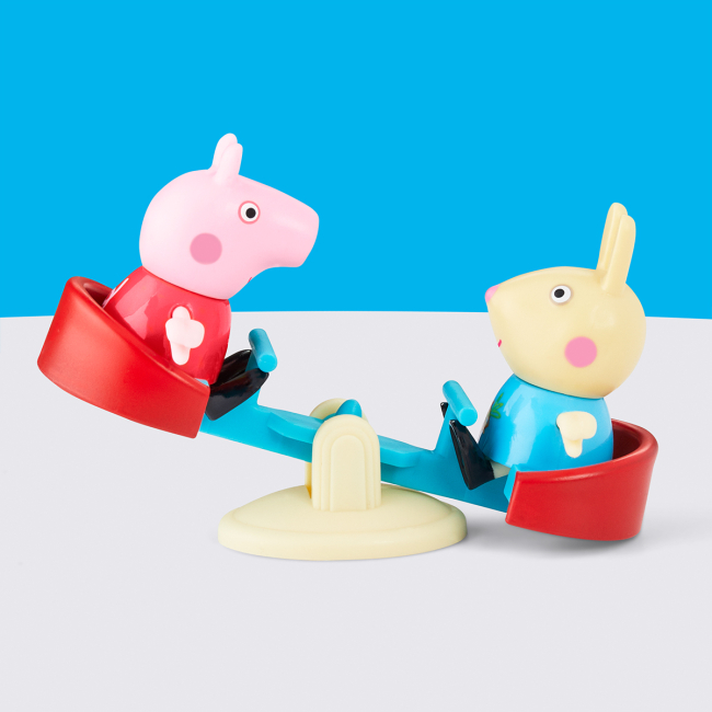 Фігурки персонажів - Ігровий набір Peppa Pig Моменти з Пеппою Пригоди на гойдалках (G1857)#6