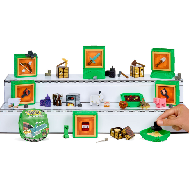 Наборы для творчества - Игровой набор Miniverse Mini Minecraft Создай пиксельное приключение (557272)#4